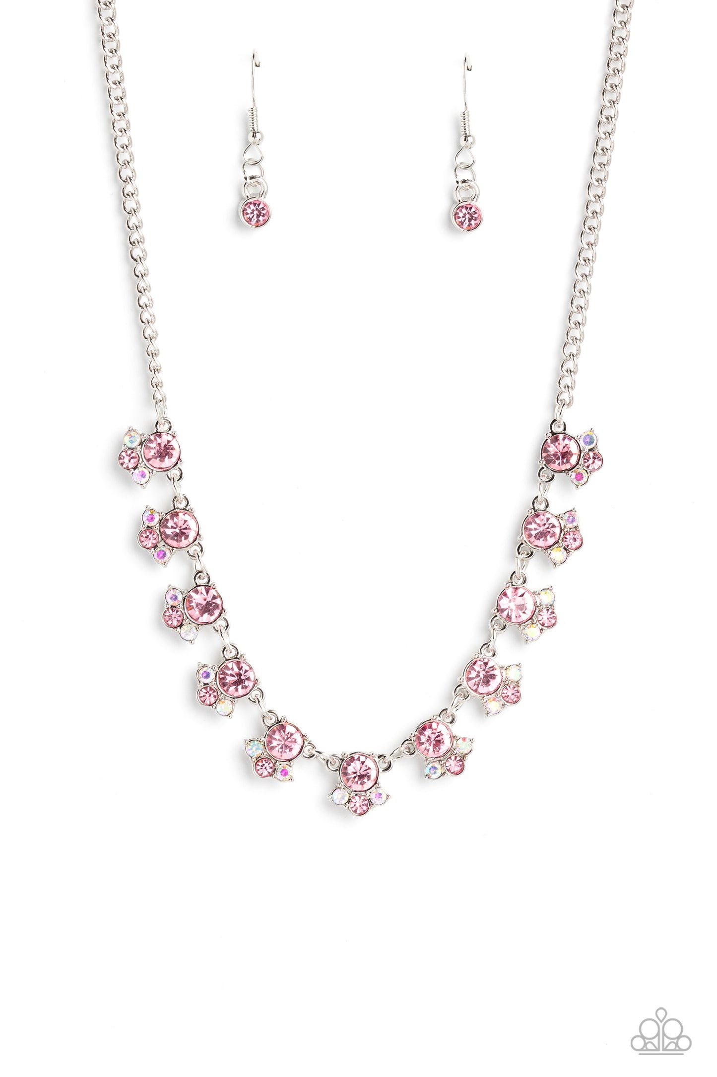 Tabloid Treasure - Pink Necklace