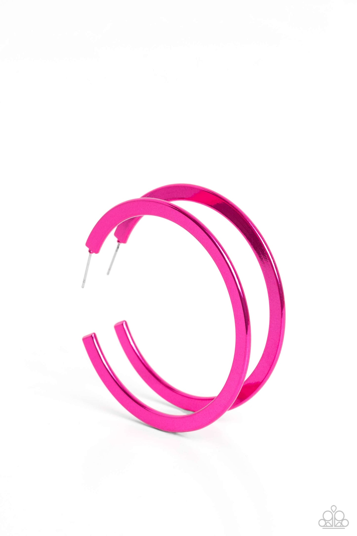 Pop HOOP - Pink Earring