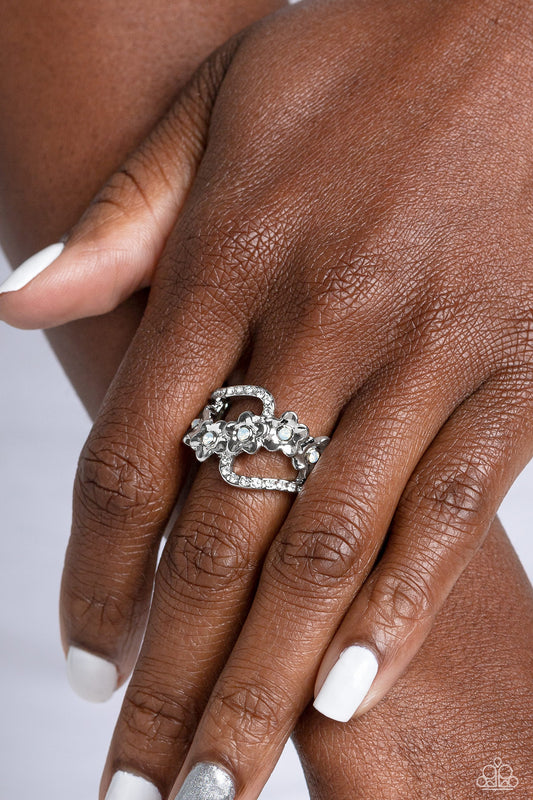 Captivating Corsage - White Ring