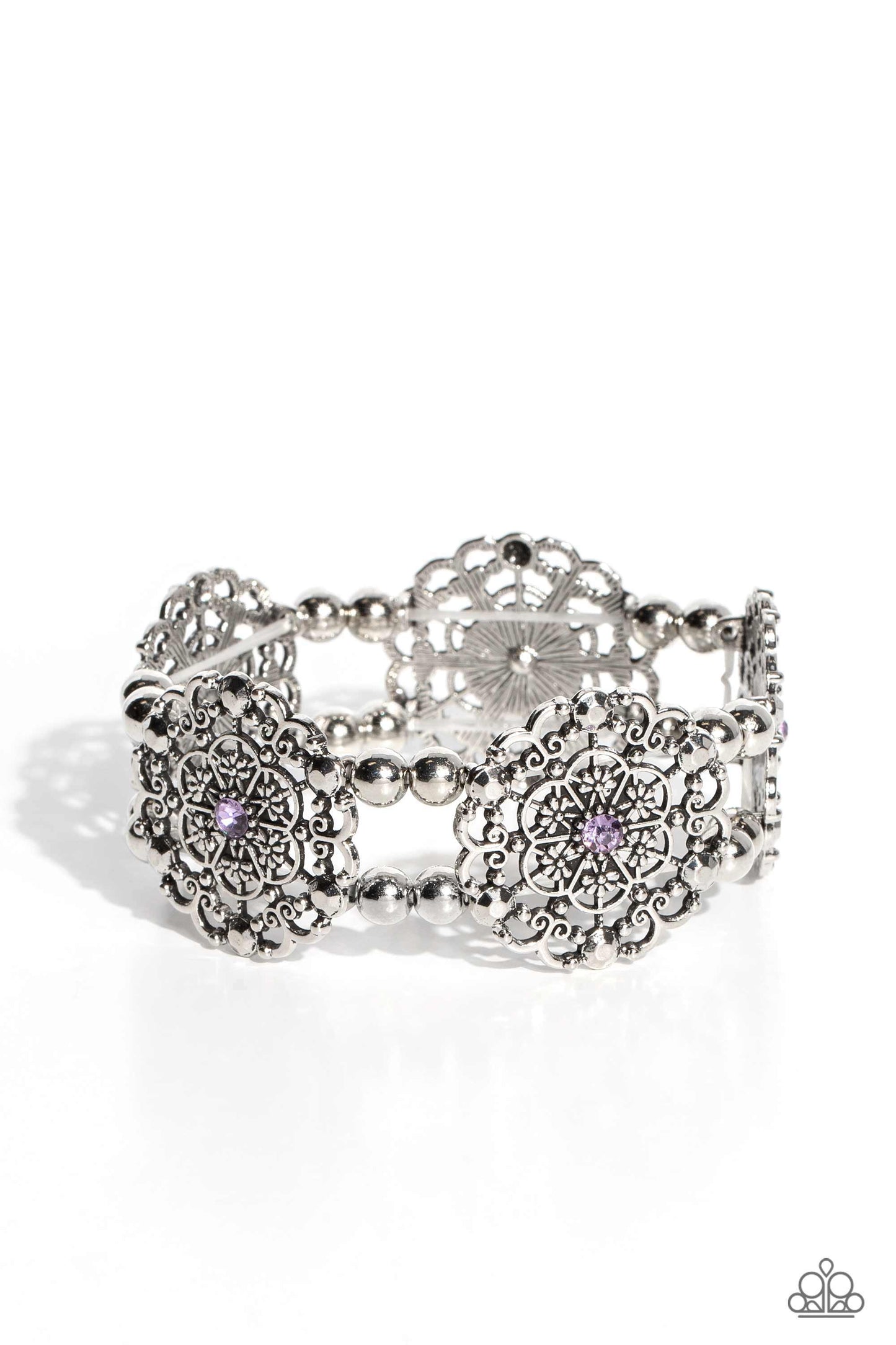 Ornamental Occasion - Purple Bracelet