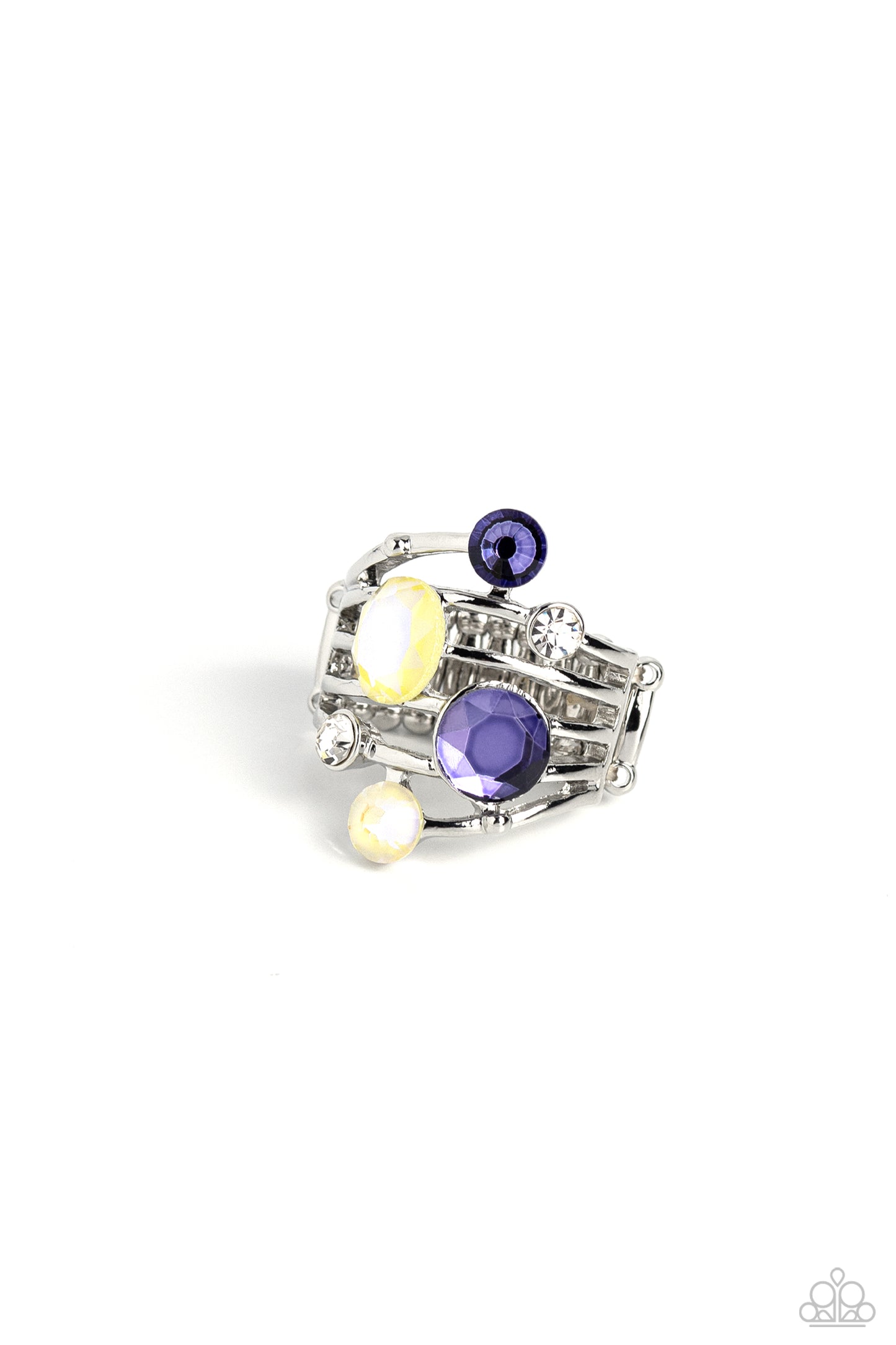 Timeless Trickle - Purple Ring