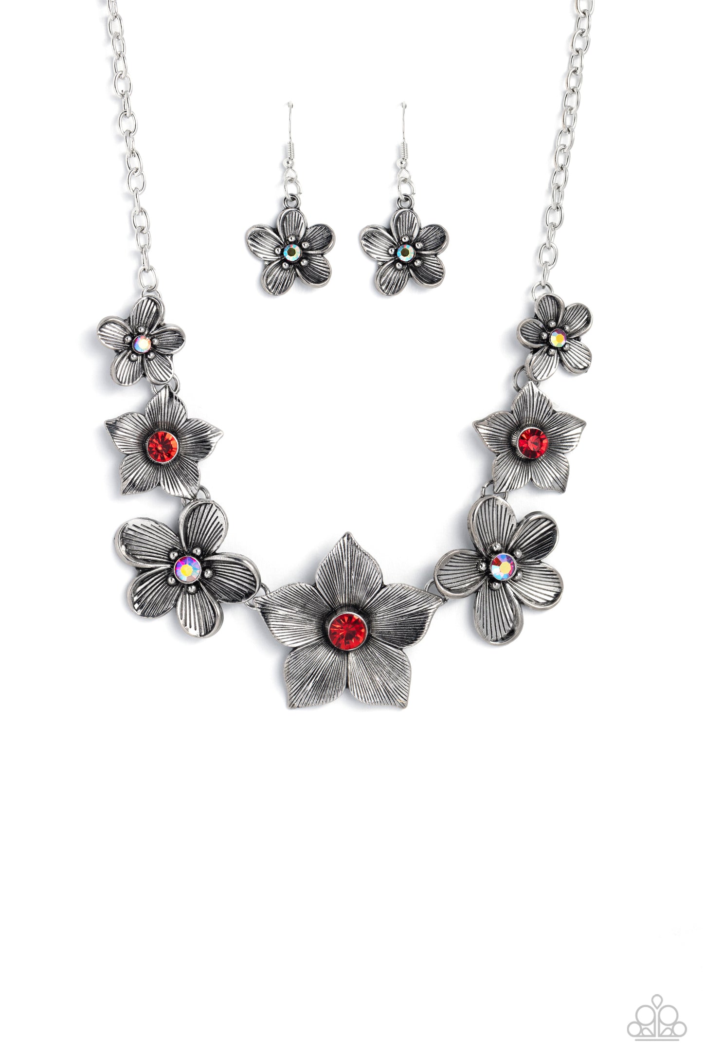 Free FLORAL - Red Necklace