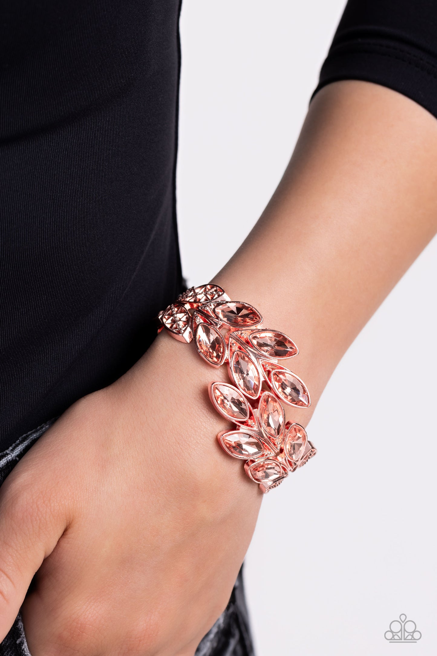 Luminous Laurels - Copper Bracelet