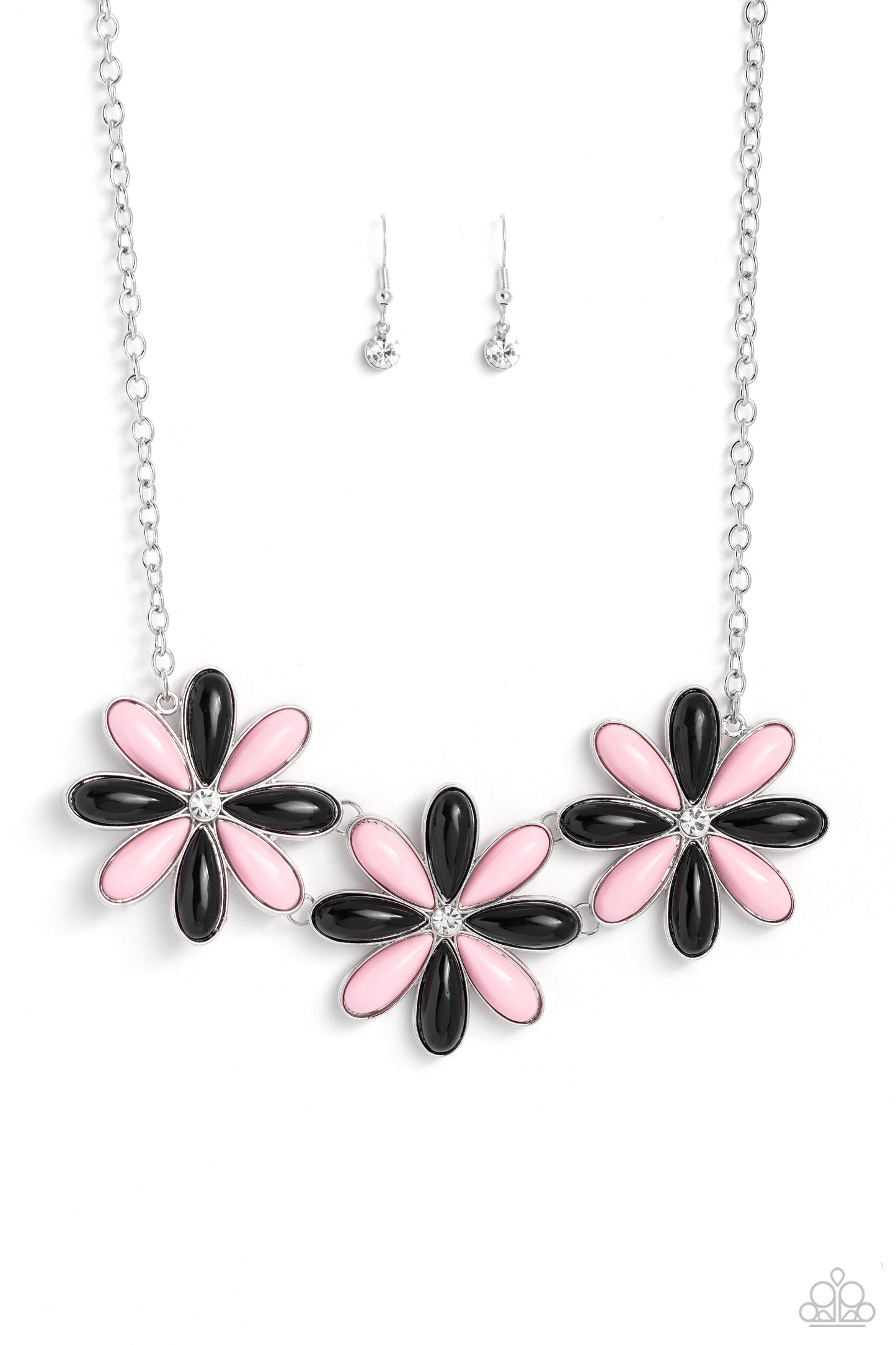 Bodacious Bouquet - Black Necklace