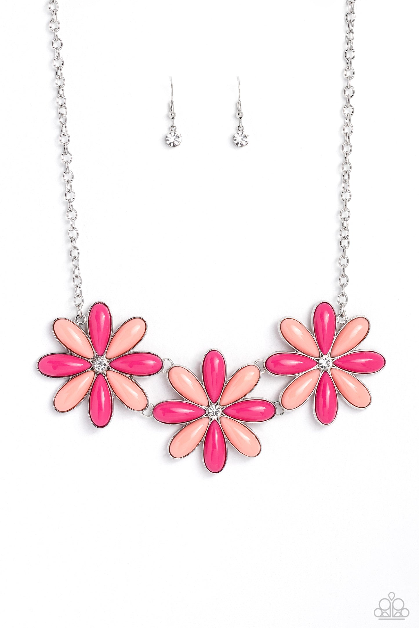 Bodacious Bouquet - Pink Necklace