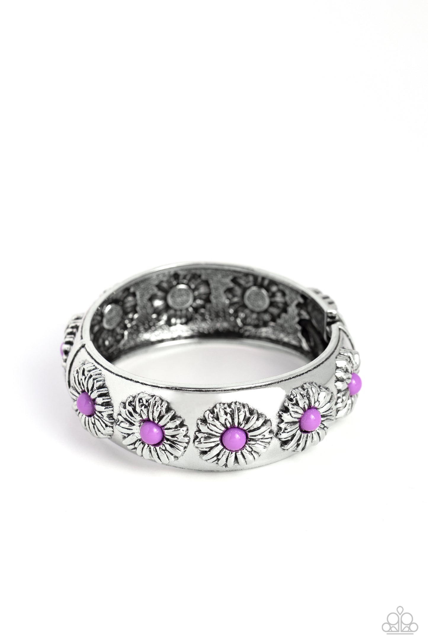 Taking FLORAL - Purple Bracelet