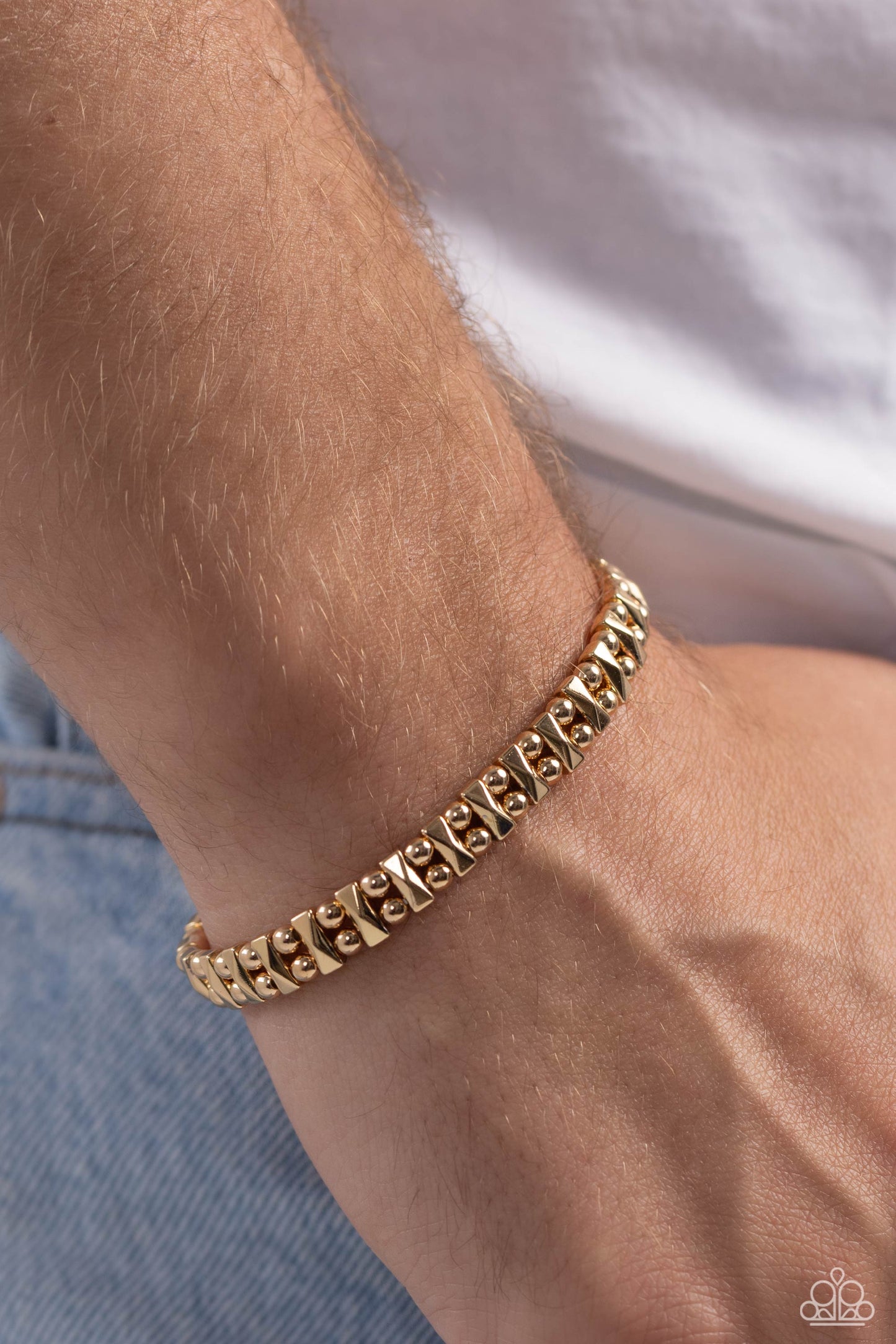 Fortune Favors The Fierce - Gold Bracelet