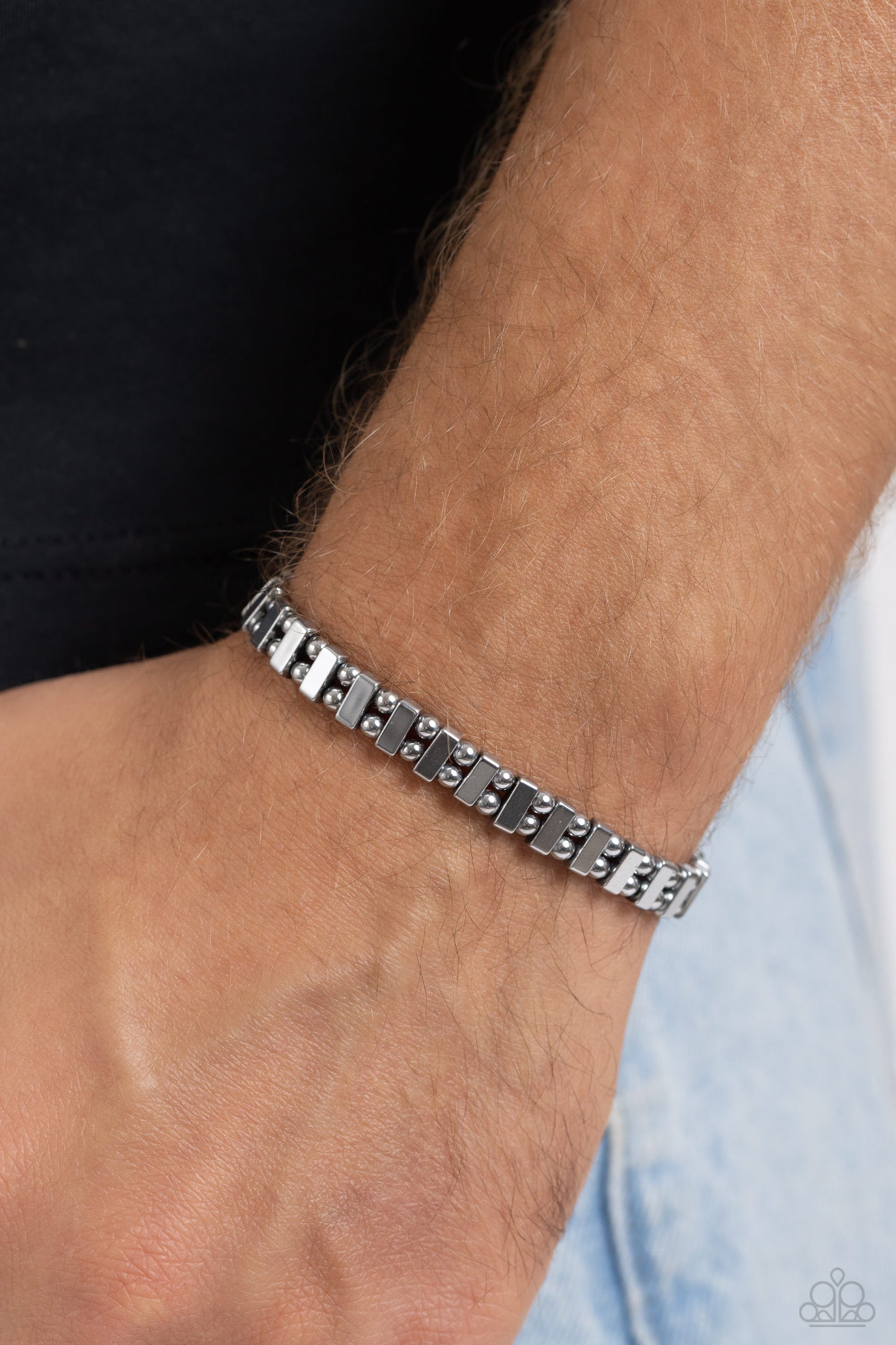 Fortune Favors The Fierce - Silver Bracelet