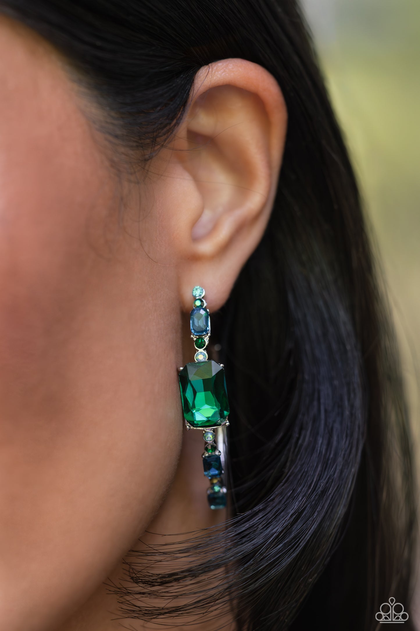 Elite Ensemble - Green Earring