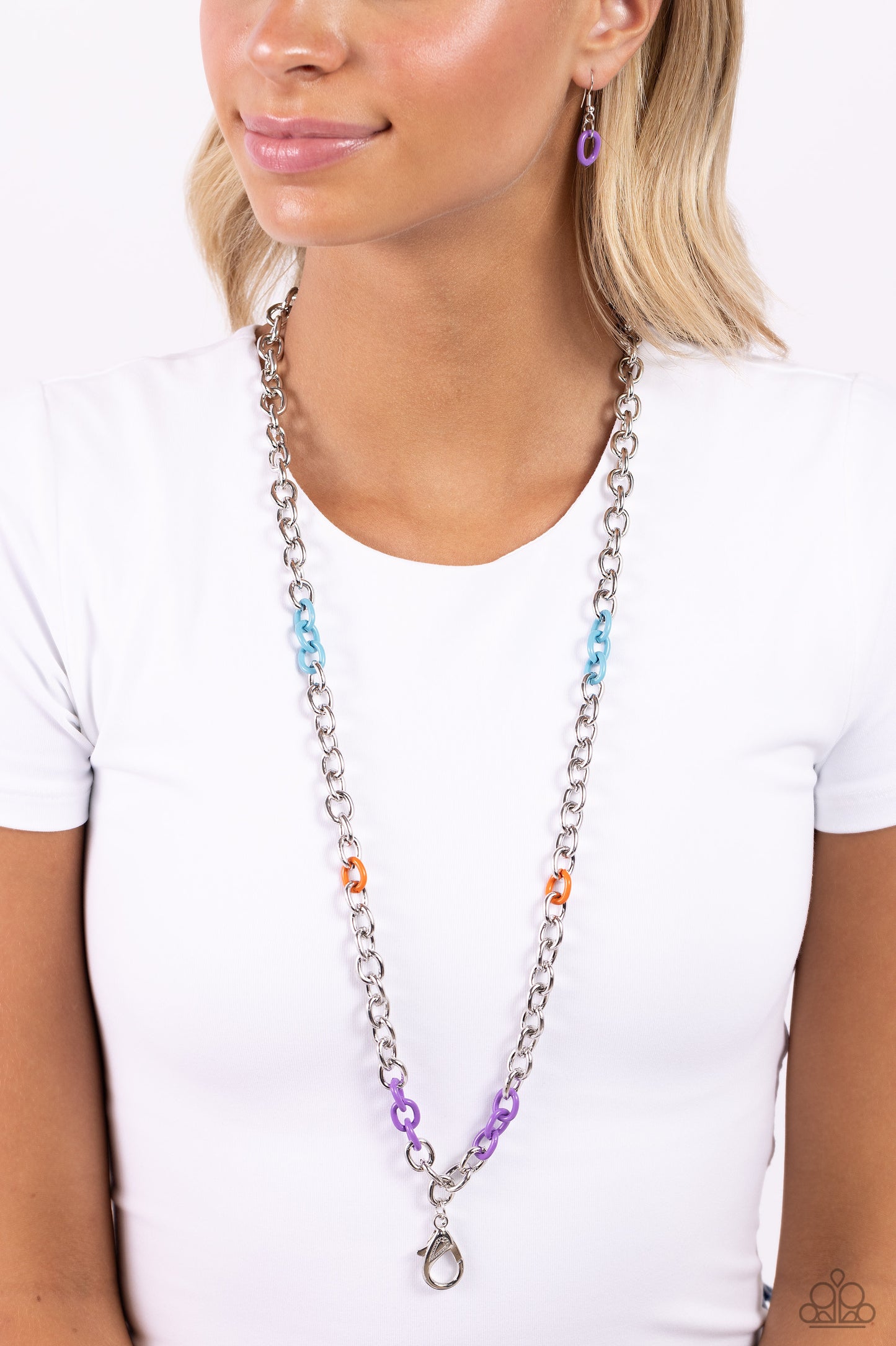 Colored Cabana - Multi Necklace