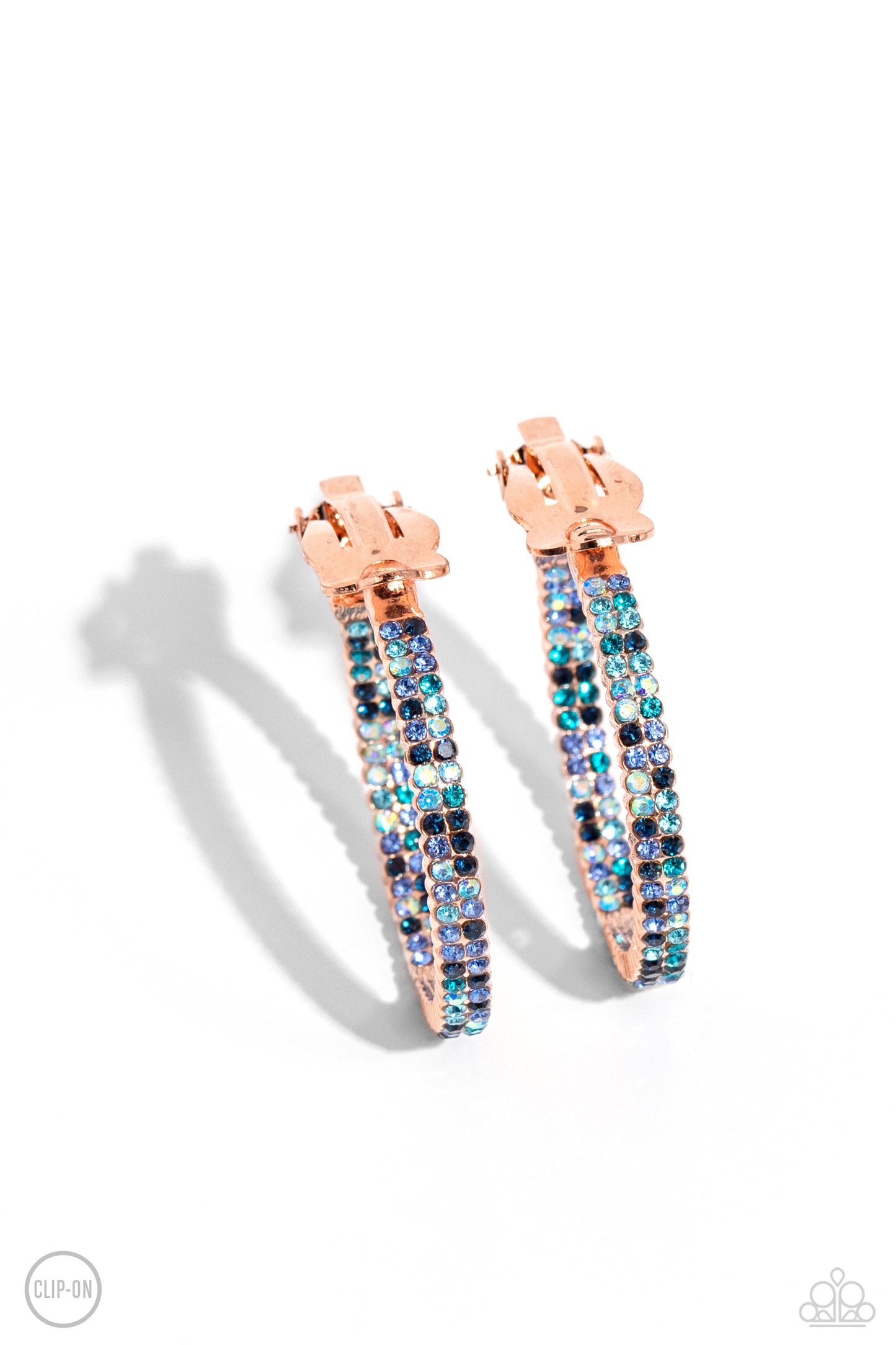 Outstanding Ombré - Copper Earring clip-on