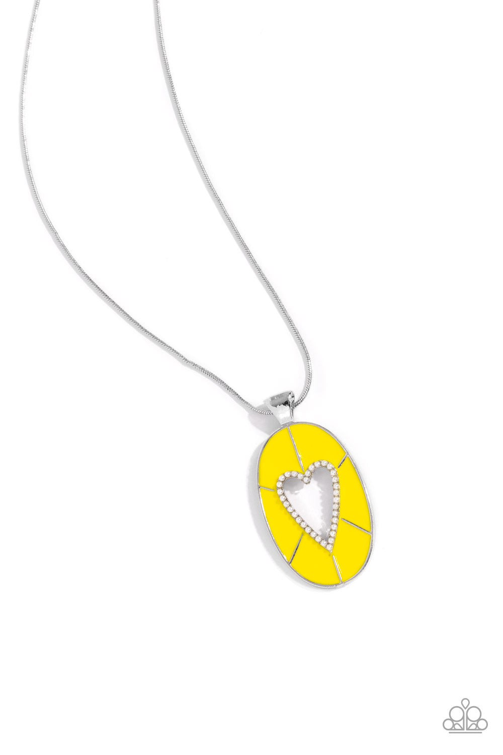 Airy Affection - Yellow Necklace