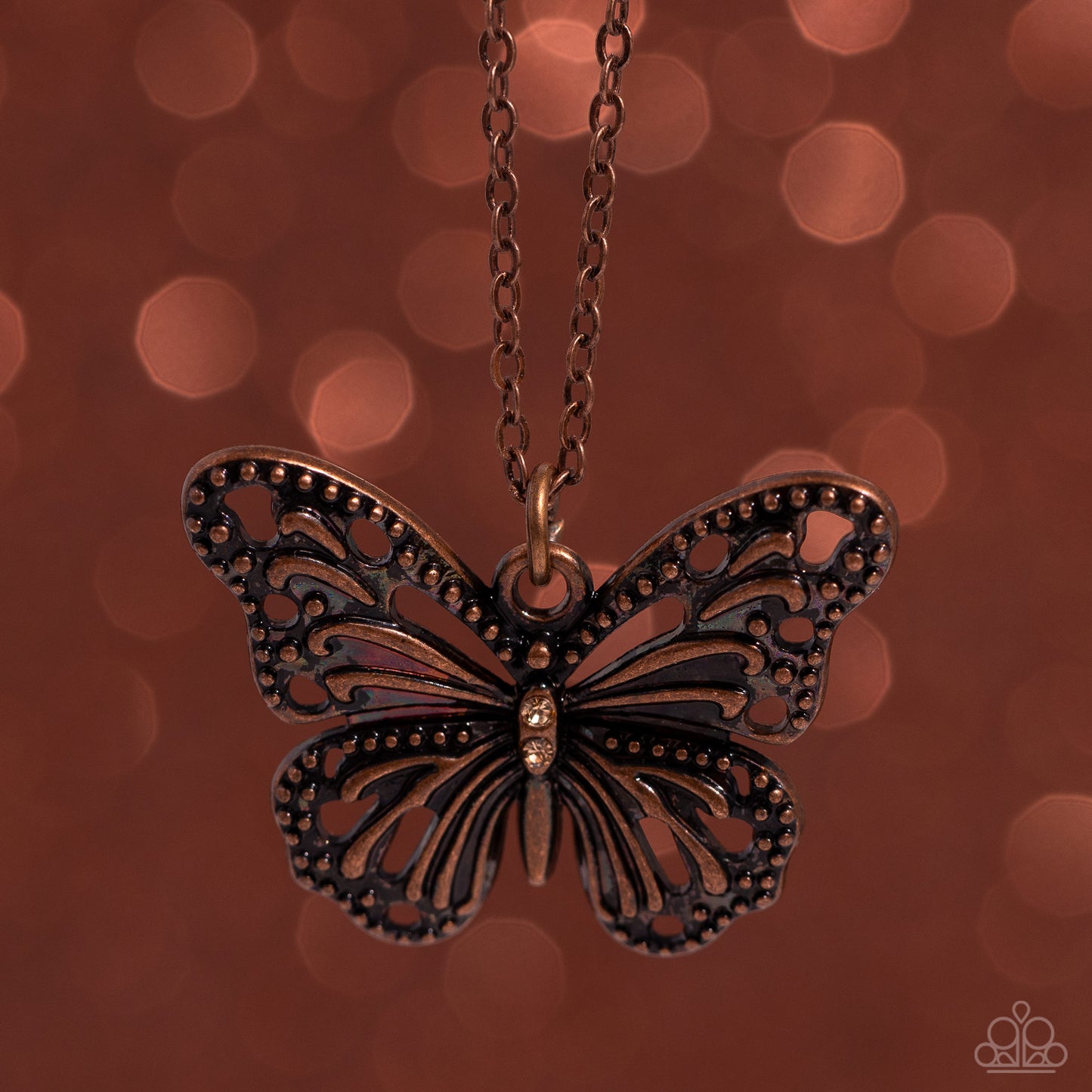 Textured Talent - Copper Necklace