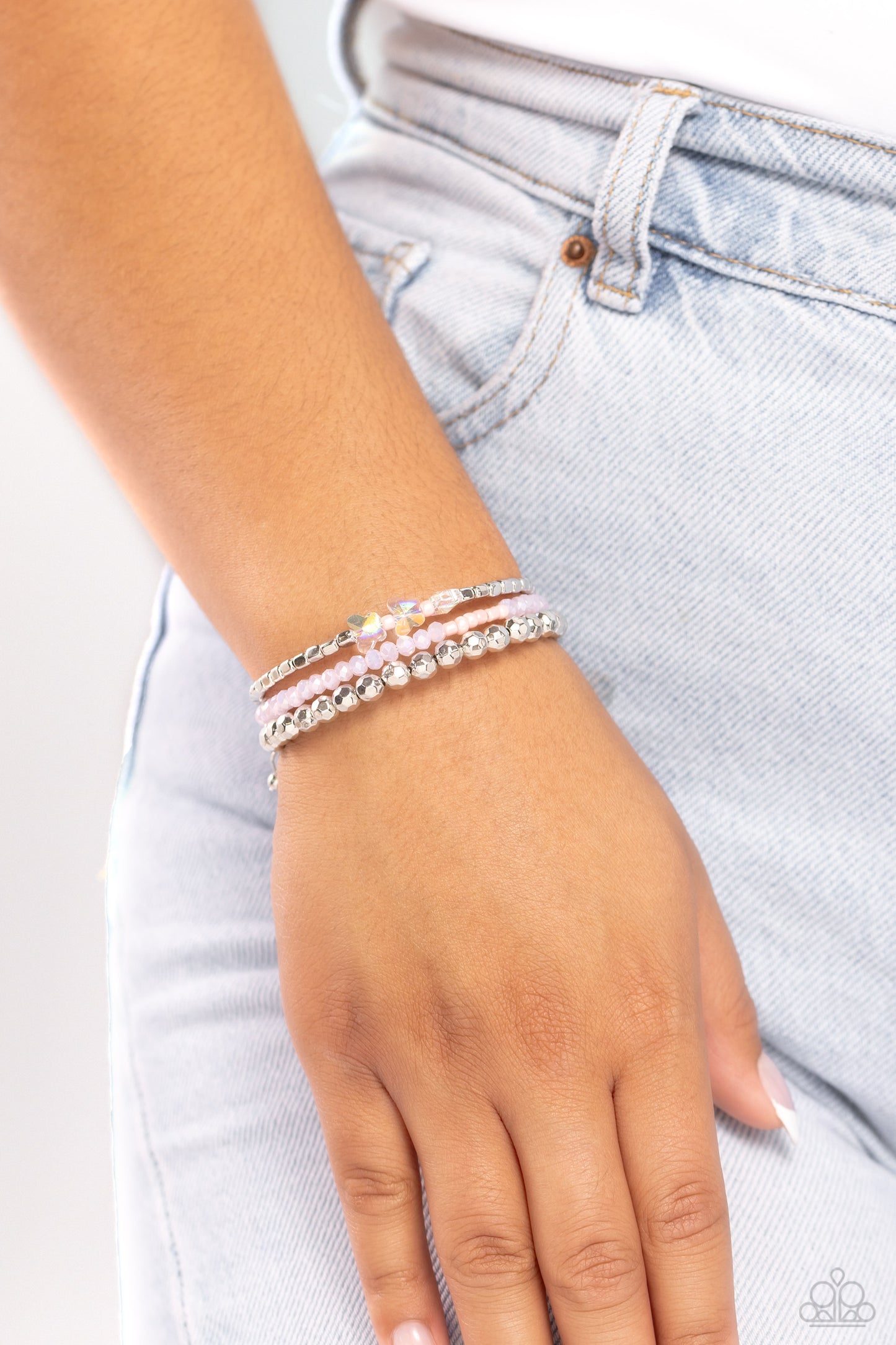 Boundless Behavior - Pink Bracelet