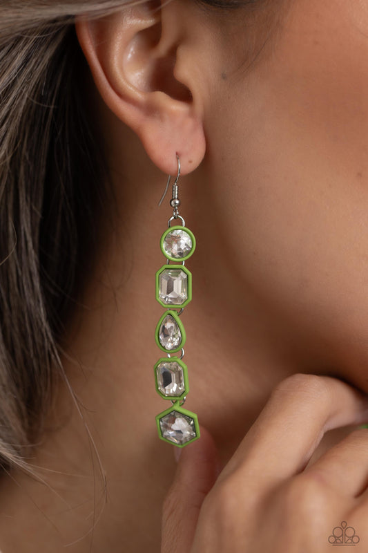 Developing Dignity - Green Earring