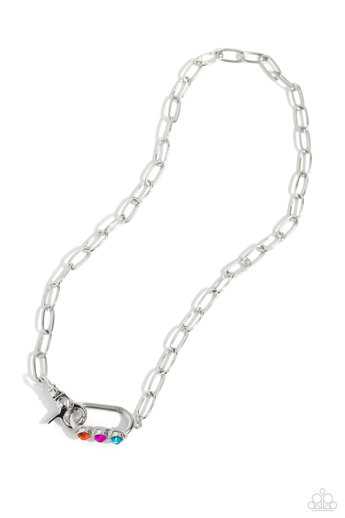 Dont Want to Miss a STRING - Silver Necklace