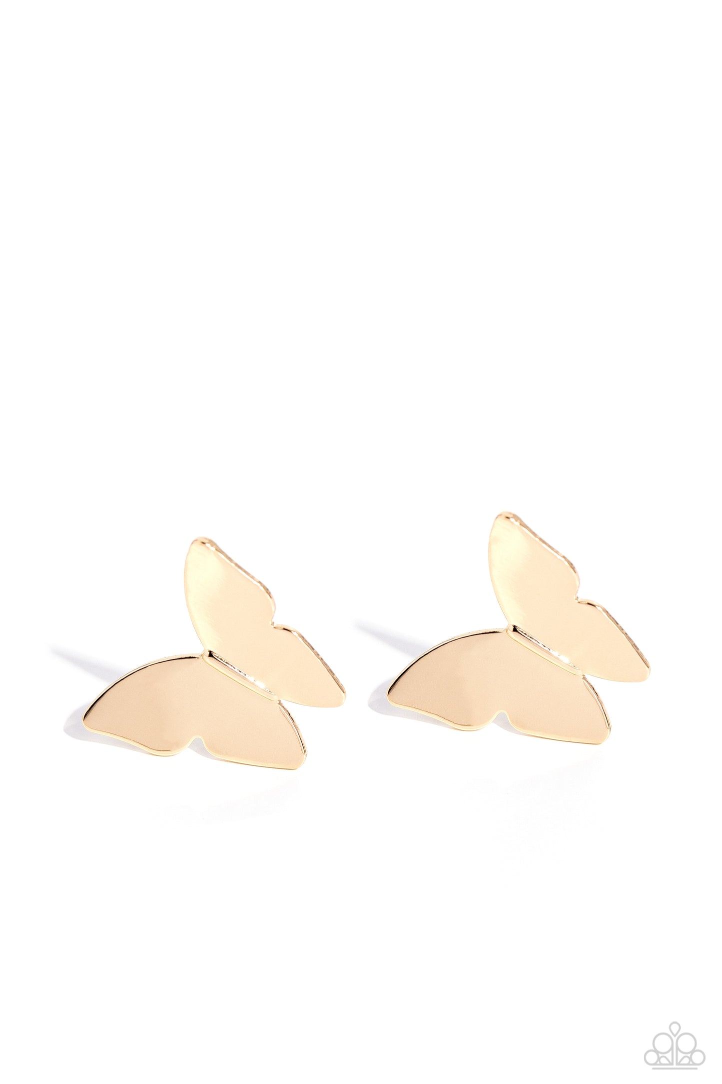 Butterfly Beholder - Gold Earring