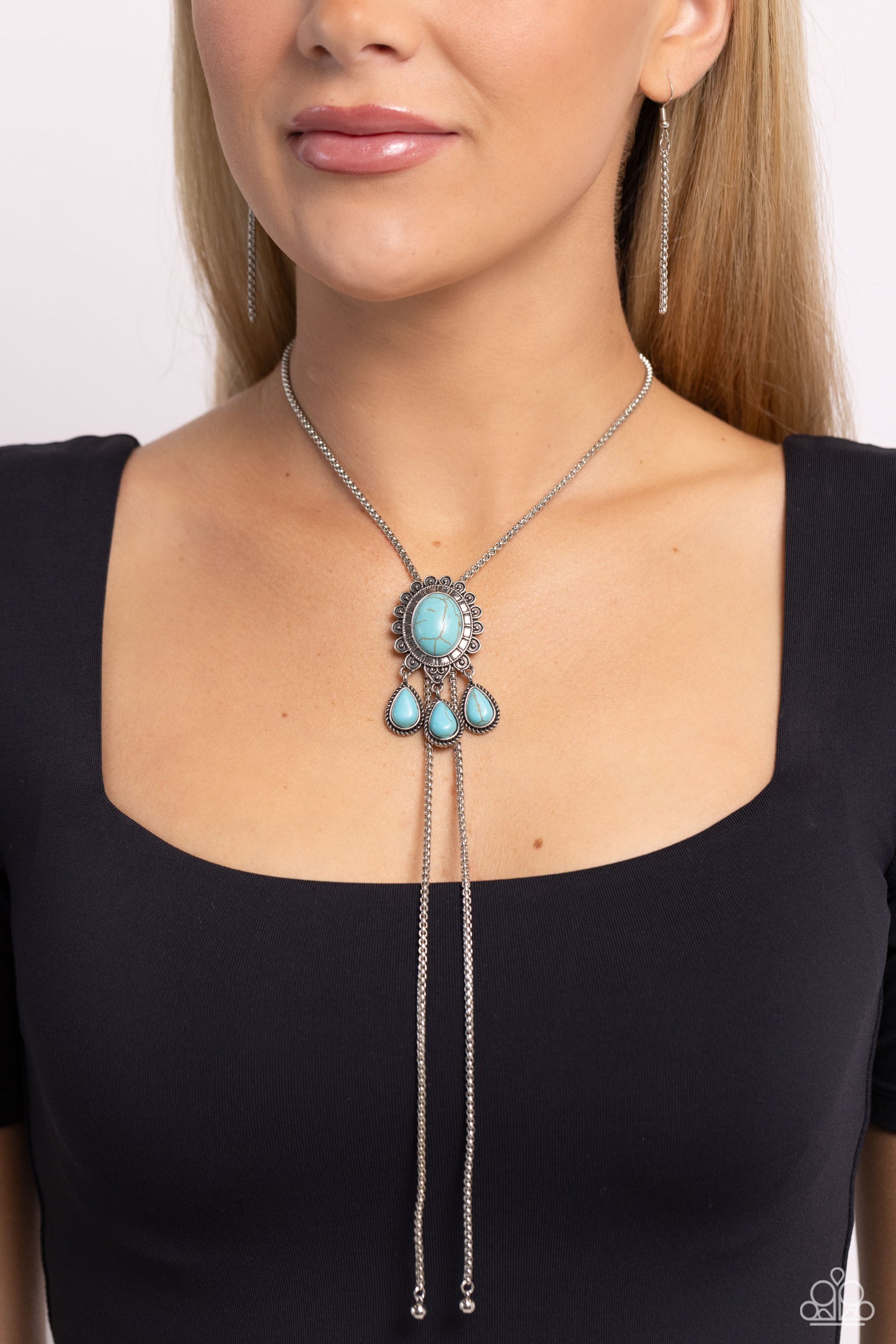 Seize the Serenity - Blue Necklace