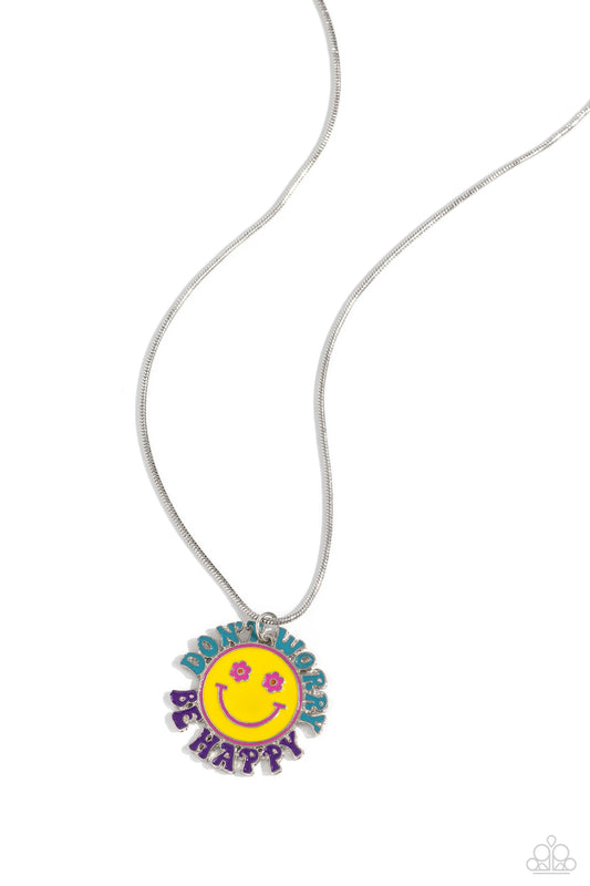 Dont Worry, Stay Happy - Multi Necklace