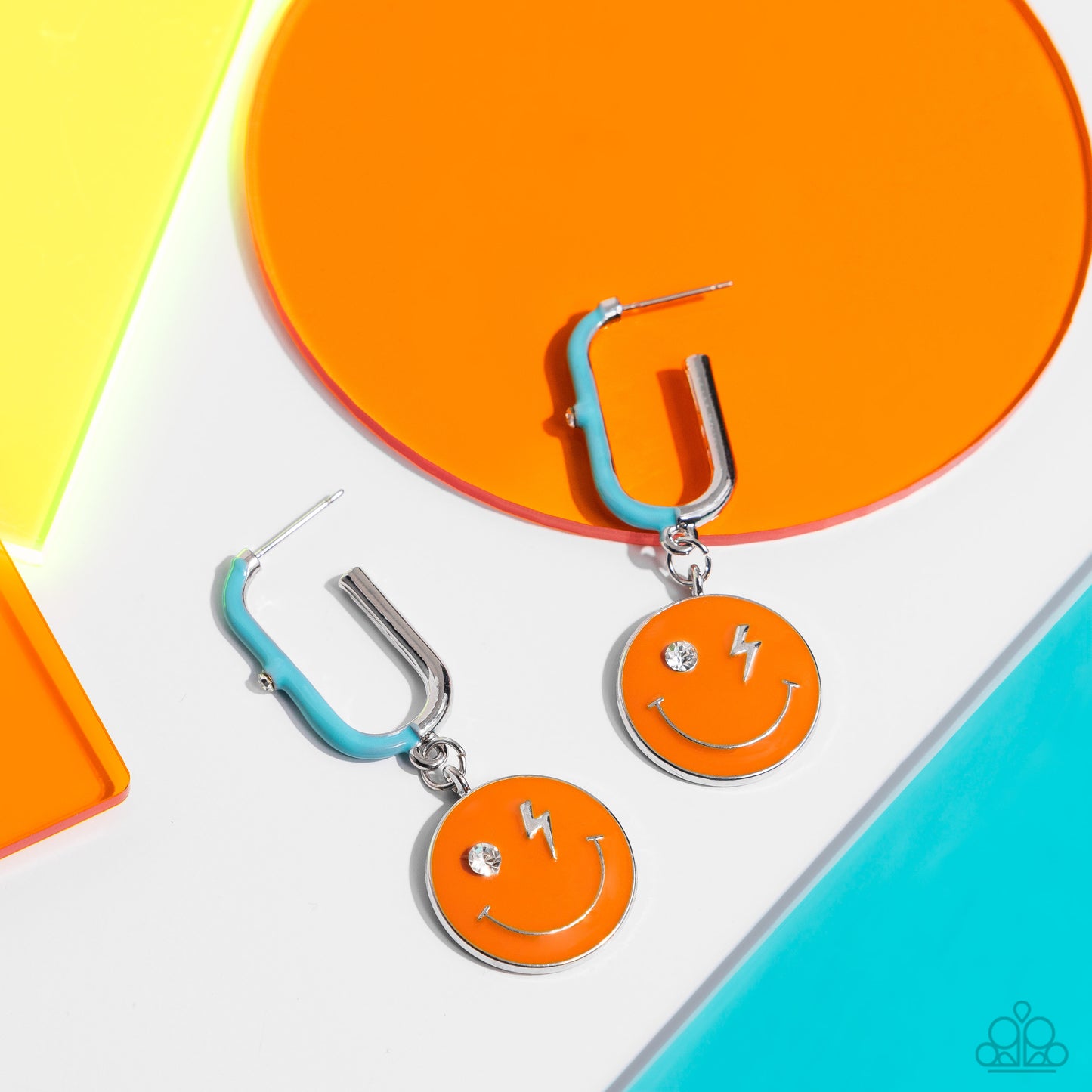 Personable Pizzazz - Orange Earring