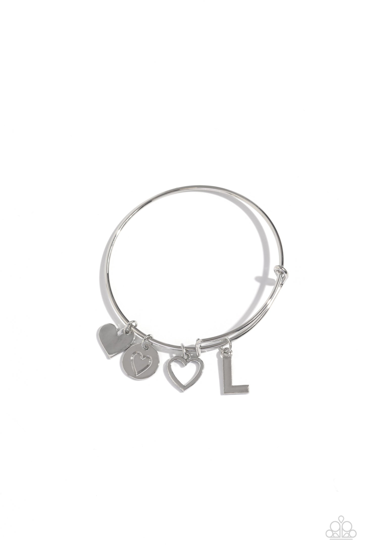 Making It INITIAL - Silver - L Bracelet